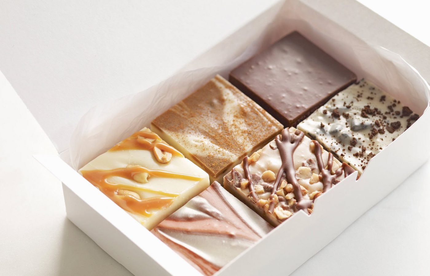 Order Online - Build a Box of Fudge - 6 piece